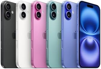 Apple iPhone 16 de 256 GB: teléfono inteligente 5G Con Control de Cámae, chip a18 y un subido en autonomía. Compatible Con los AirPods; Azul Ultramar - Imagen 5